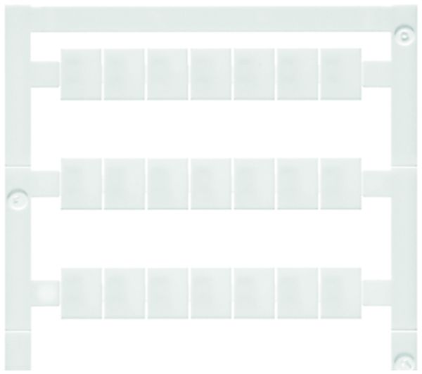 Marqueur de borne Weidmüller MultiCard WS 10×8mm PA66 blanc