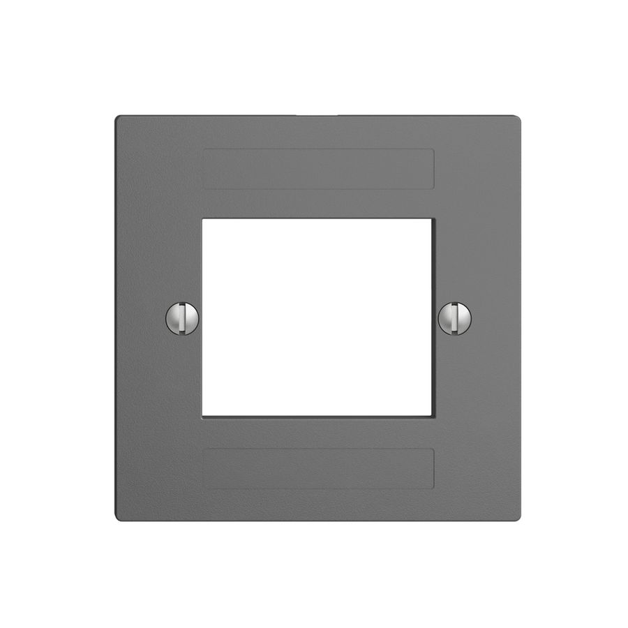 Abdeckset EDIZIOdue F dunkelgrau