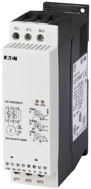 Démarreur progressif Eaton DS7-340SX032N0-N 32A 3L/3L 200…480V Us:24VAC/DC