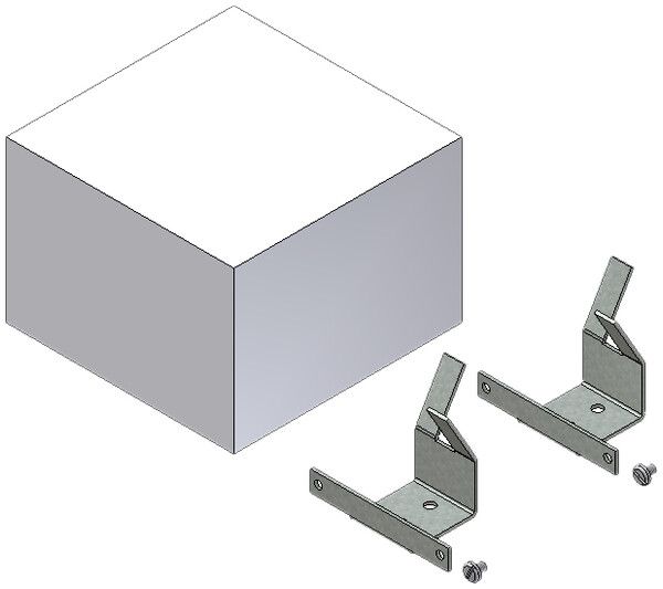 Kit béton Woertz pour boîte murale