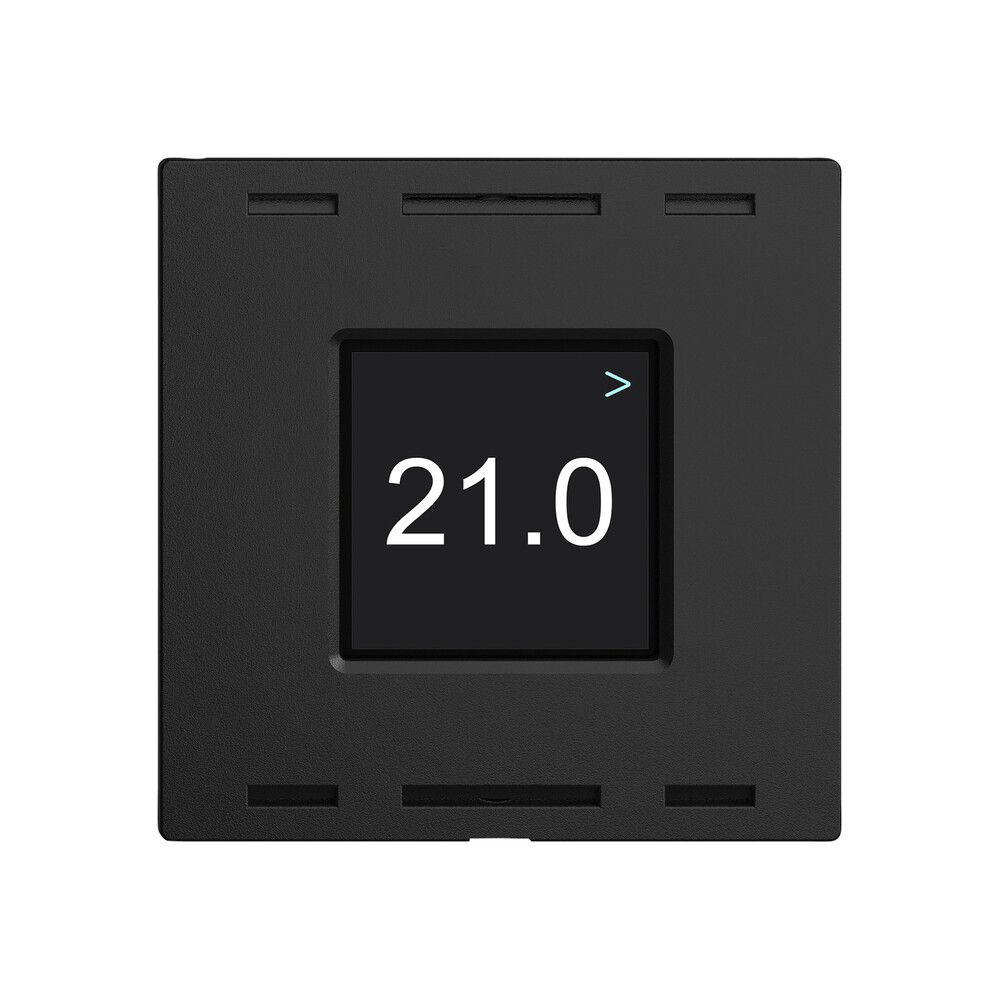 Raumtemperatursensor EDIZIOdue Wiser CO2 230V 5…30°C schwarz