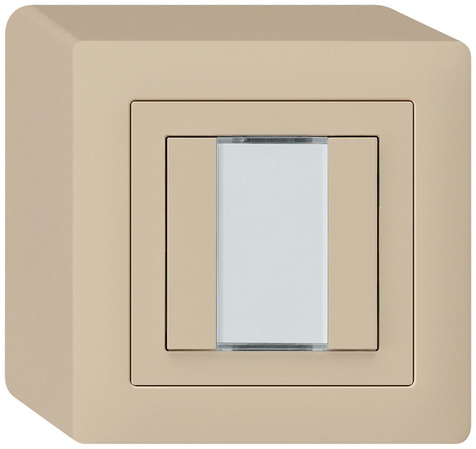AP-Taster kallysto KNX 2×beige s/e-link