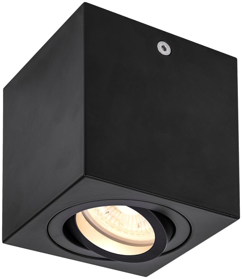 Deckenleuchte SLV TRILEDO SINGLE CL GU10 10W 85×85×95mm schwarz