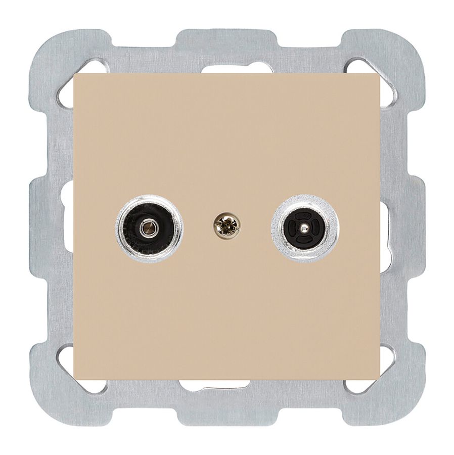 Presa antenna INC kallysto R/TV montaggio B 10.5dB 2GHz beige