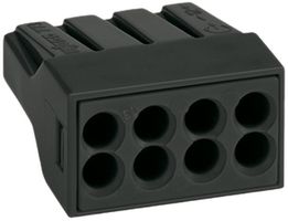 Morsetto di connessione WAGO 8P 2.5mm² grigio