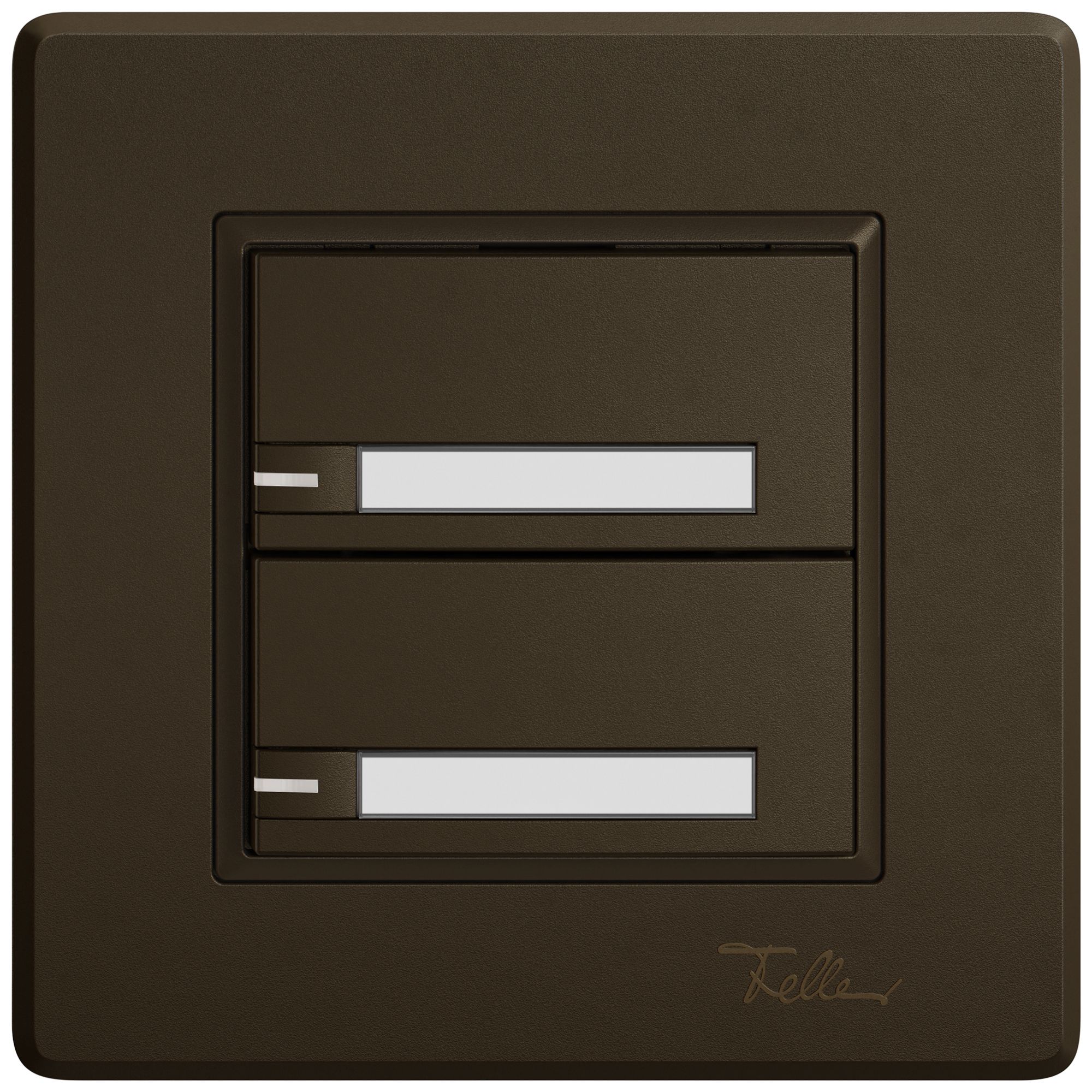 UP-Universaltaster EDIZIO.liv UNI SNAPFIX® 5…48V m.LED blau 2× 1-Tbed.Pap.br