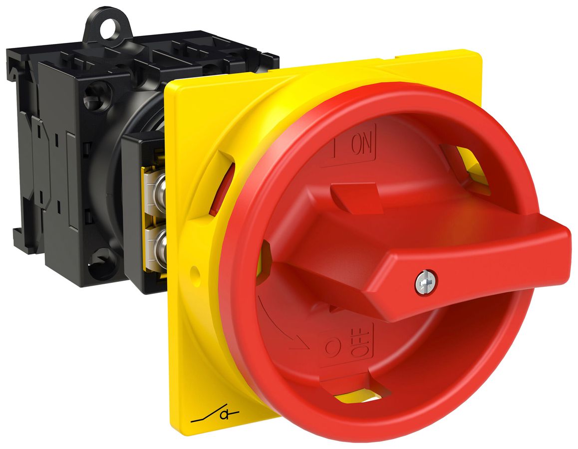 EB-Lasttrennschalter Eaton Hauptschalter T0-2-8900/V/SVB 4P 20A 690V IP65 rot