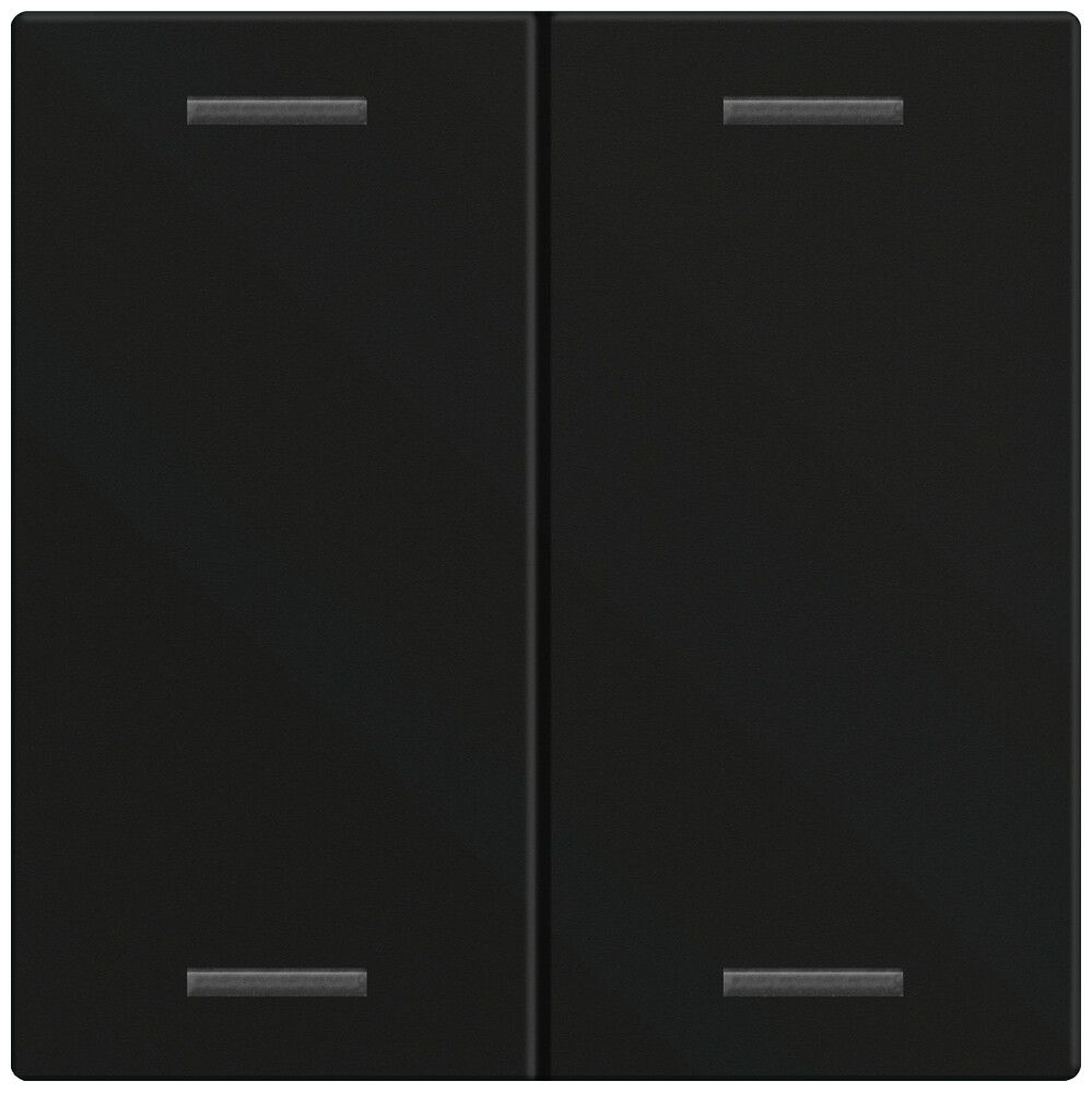 Bascule MDT TAL-60W2016.02 1t/4a p.touches tactiles noir mat "neutre"