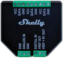 EB-Ein-/Ausgangs-Modul RF Shelly Plus Add-on Bt/Wi-Fi 5 3.3V DC 2