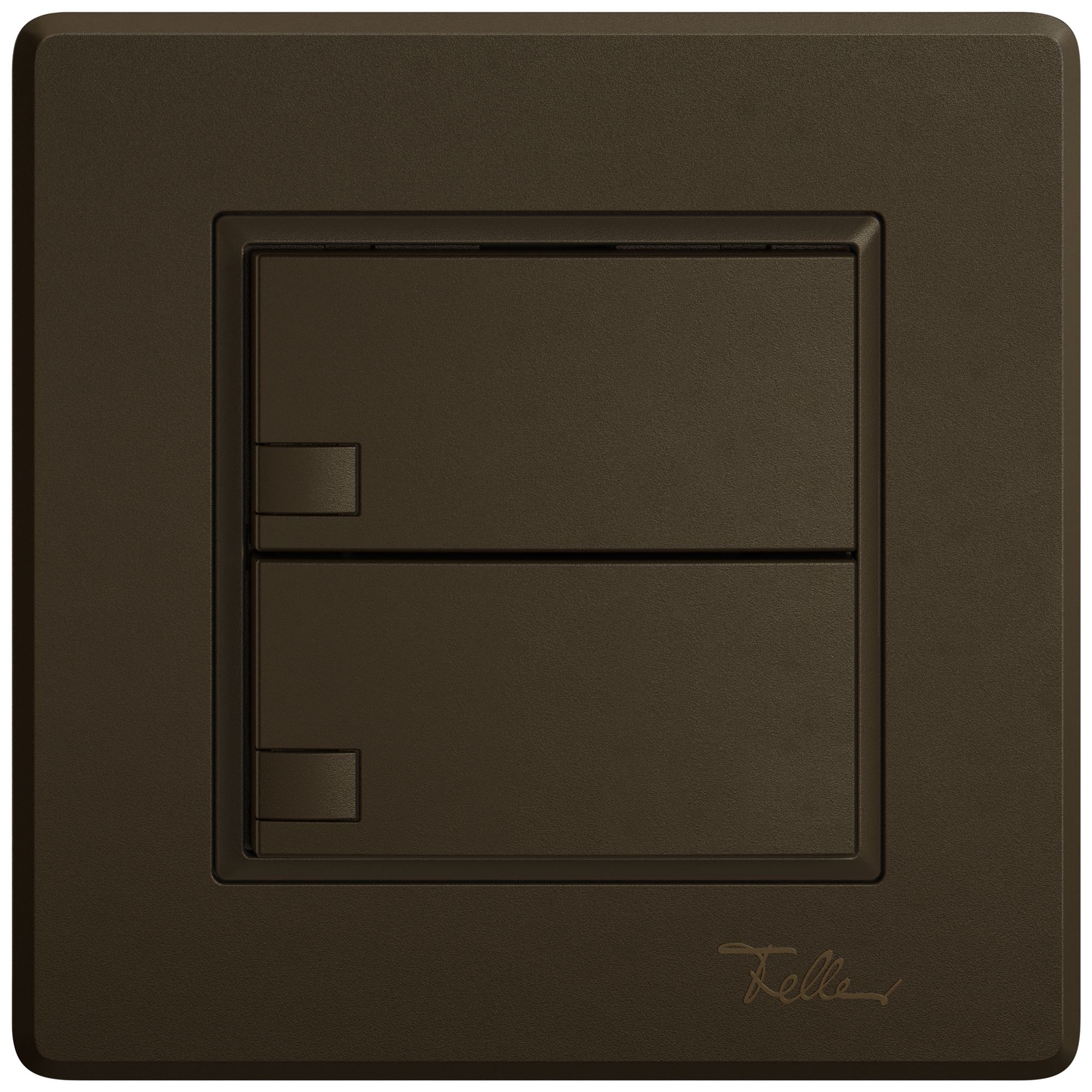 UP-Universaltaster EDIZIO.liv UNI SNAPFIX® 5…48V o.LED 2× 1-Tbed.br