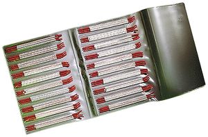 Set anello-riferimenton Plica STD, per 2.5…6mm² Ø3.25…4.5mm stampa: A…Z, bianco