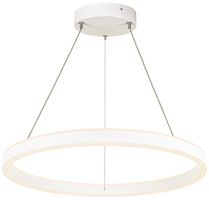 LED-Pendelleuchte SLV ONE 60 UP/DOWN DALI 25W 800lm 3000/4000K weiss