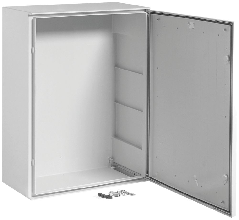 AP-Verteiler Hager Orion.Plus Polyester 600×800×300mm IP65 SKII hellgrau