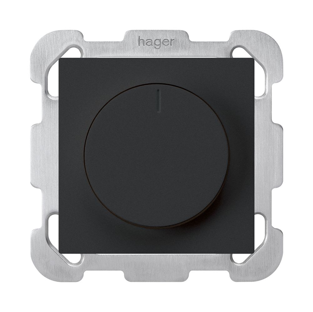 UP-Universaldimmer kallysto B Phasenanschnitt mit LED schwarz