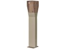 Colonnina Scame 2×LITE/BUSINESS/PRO 1553×250×110mm bronzo
