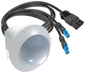 UP-Präsenzmelder ESYLUX PD-C 360i/24 DUO DALI mit WINSTA Code A/I, weiss