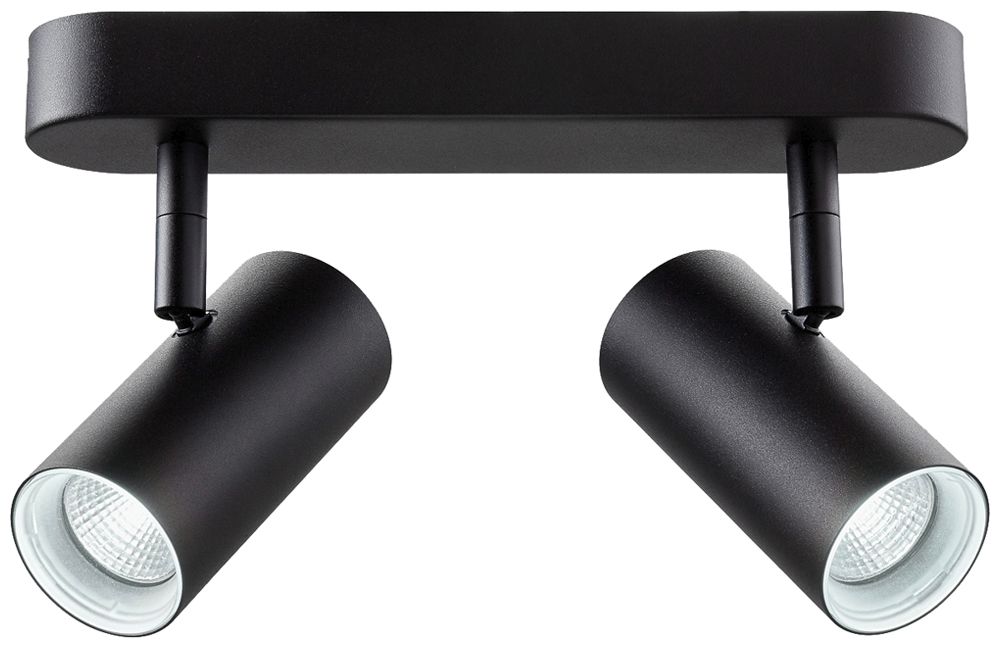 LED-Spot SLV NOBLO 15W 940lm 920…930 DIM 240×105×127mm schwarz 2×Spot