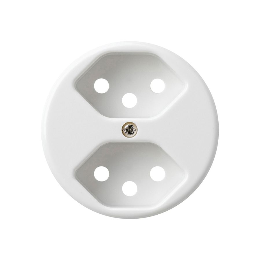 Frontscheibe basico 2×Typ 13 weiss