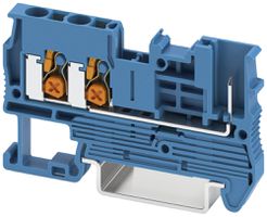 Durchgangs-Reihenklemme PX XT 2.5-TWIN/1P BU 2.5mm² 24A 800V 3×1 bl