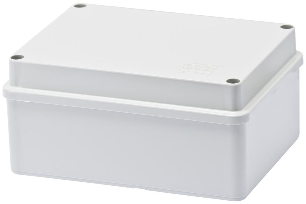 AP-Abzweigdose GEWISS 159×119×76 Schraubdeckel IP56 hf grau