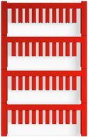 Leitermarkierer Weidmüller MultiCard VT SF für Ø2.2…2.9mm 12×3.6mm PA66 rot