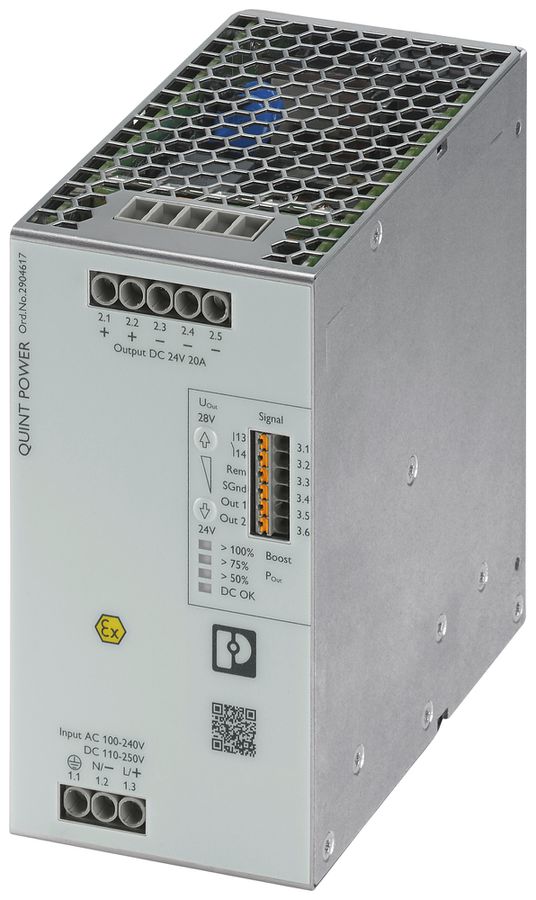 Schaltnetzteil PX QUINT4-PS/1AC/24DC/20/+ 1L OUT:24VDC/20A