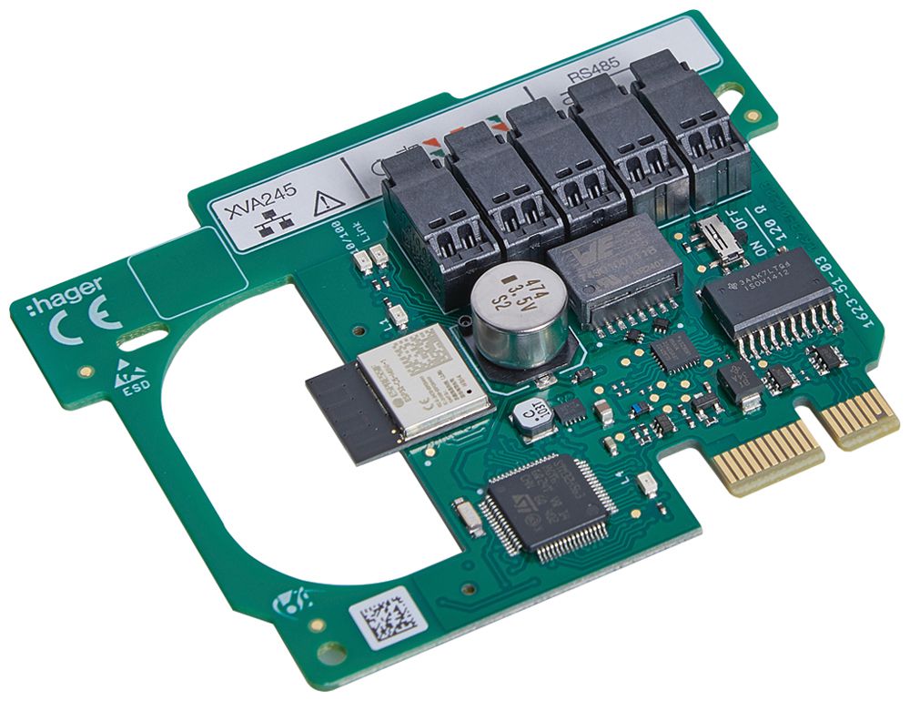 Kommunikationskarte Hager witty one für Ladestation