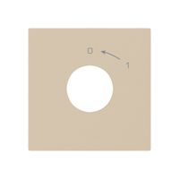 Kit di copertura kallysto per interruttore a chiave contatto di chiusura beige