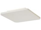 Applique LED SLV PLASTRA SQUARE, 9W 400lm 3000K plâtre IP20 blanc