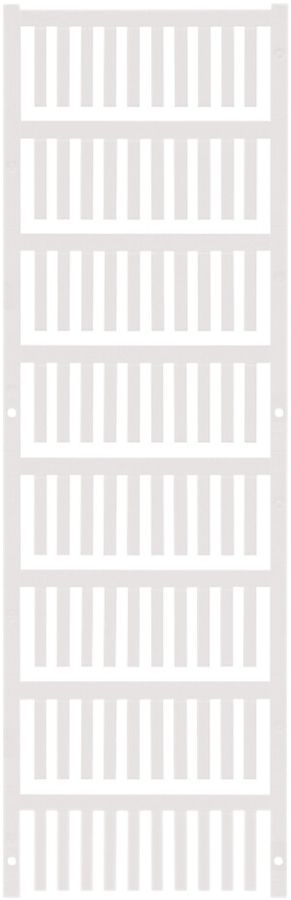 Leitermarkierer Weidmüller MultiCard SF für Ø2.2…2.9mm 21×3.6mm PA66 weiss