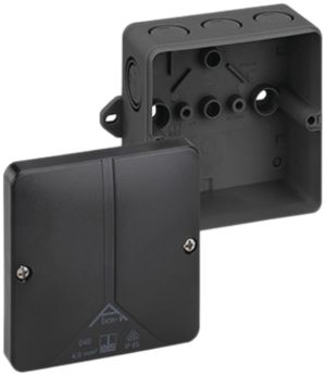 AP-Abzweigdose Abox-i m 040 AB-L IP65 94×94×57mm schwarz
