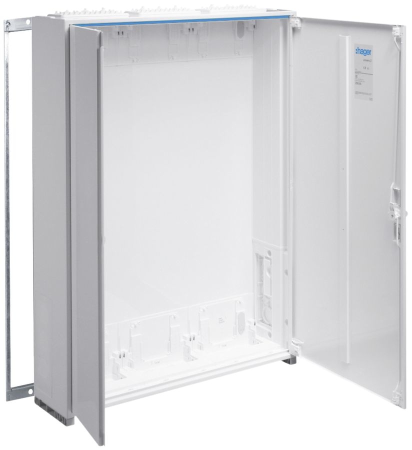 Wandschrank univers quickset mit Tür IP44 Schutzklasse II 1050×1100×205mm