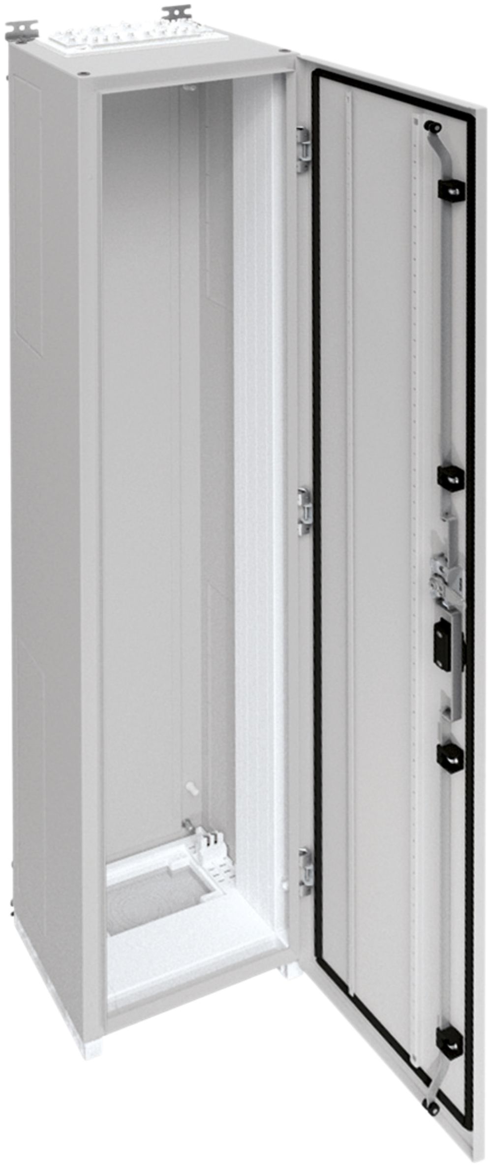 Armadio murale Hager univers con porta piena CP I IP55 1550×300×275mm RAL 7035