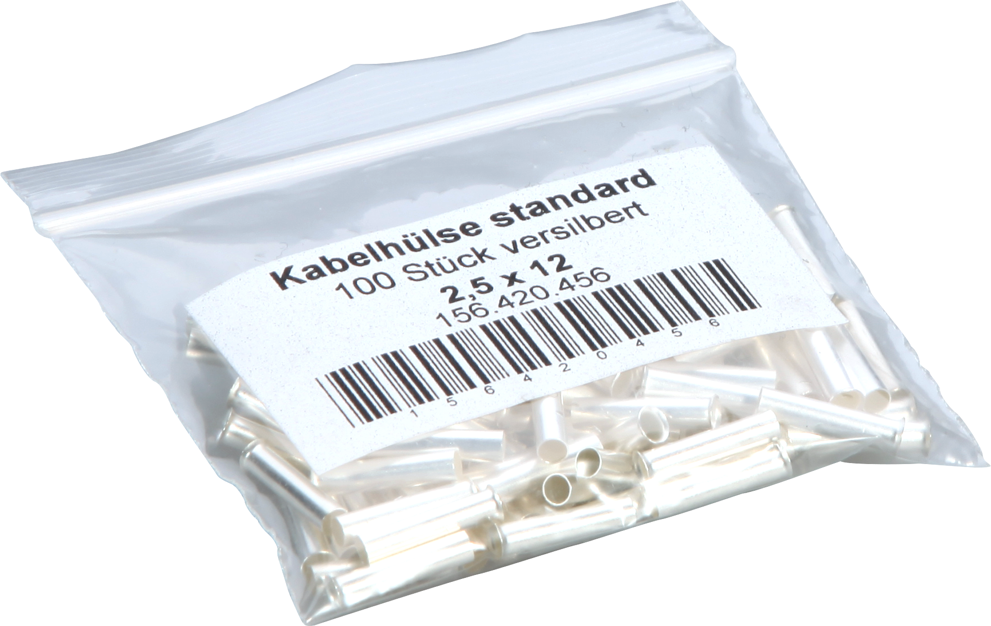 Aderendhülse Standard 2,5mm²/12mm Ma-Ag