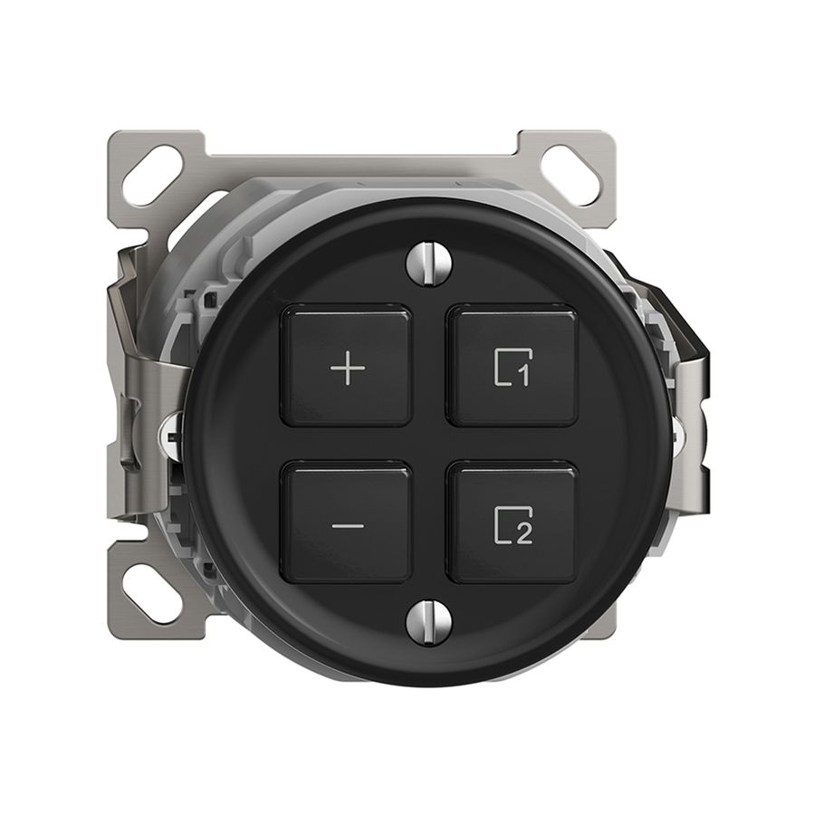 AP-Dimmer Uni-LED 1K/4T Szene Sdue Wiser schwarz