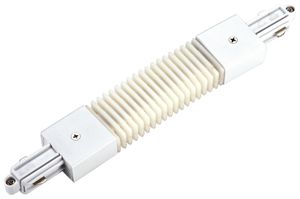 Flex-Verbinder SLV für 1-Phasen Stromschiene, weiss