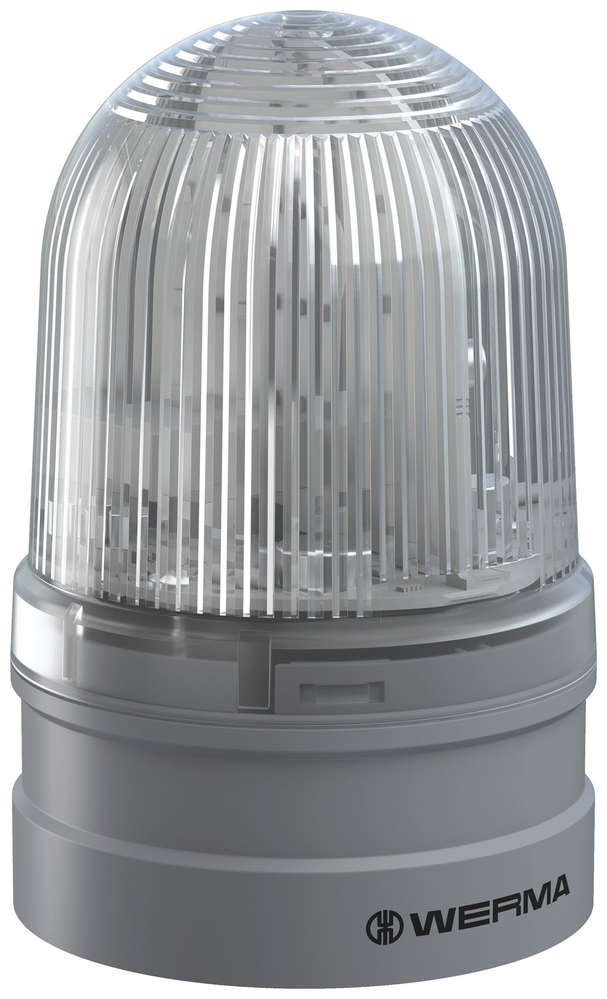 Blinkleuchte WERMA Midi TwinLIGHT, 12/24VAC/DC, klar