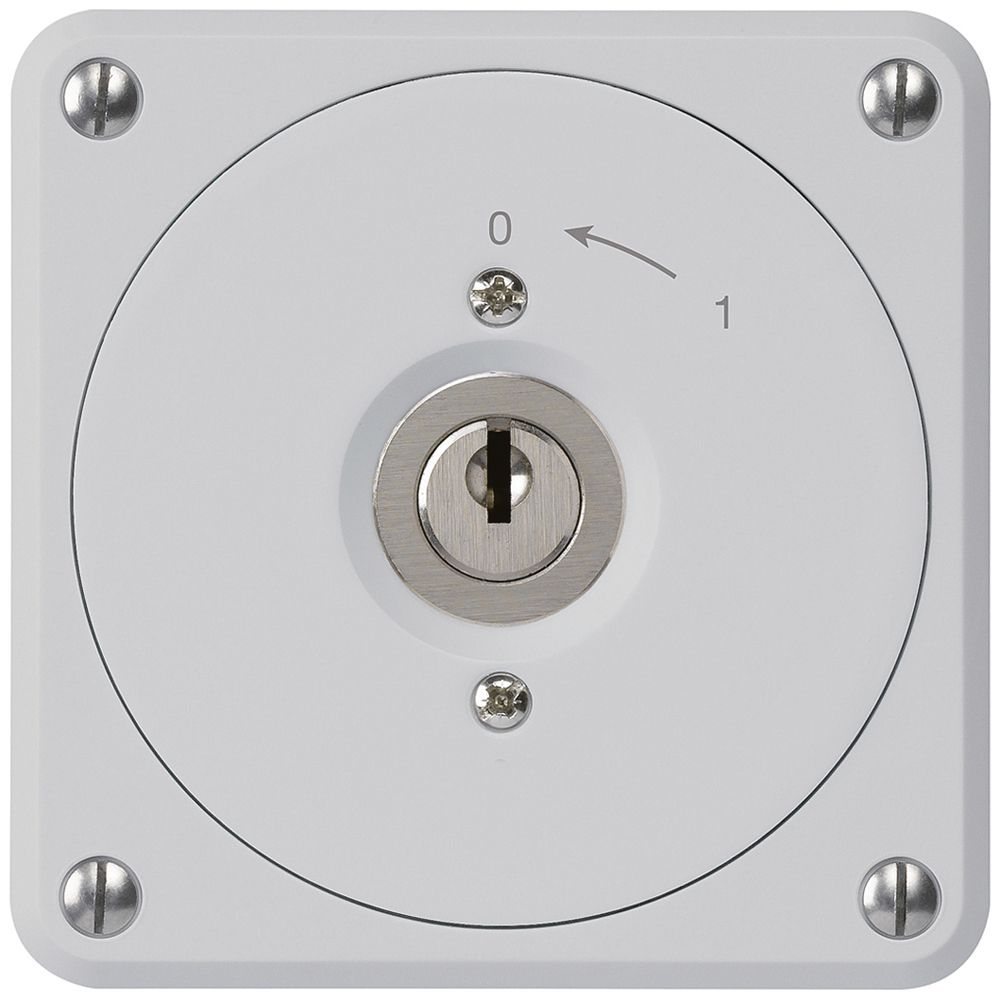 Contact pivotant à clé ENC robusto gris sans clapet 1P pour combinaison