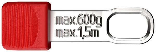 Clips KNIPEX TetheredTool 10 pièces rouge pour KNIPEXtend et Comfort 30mm