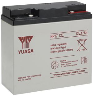 Akku Yuasa NP 17-12I 12VDC 17 AH