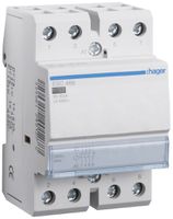REG-Schütz Hager 230VAC 3 Schliesser 1 Öffner 63A 3TE