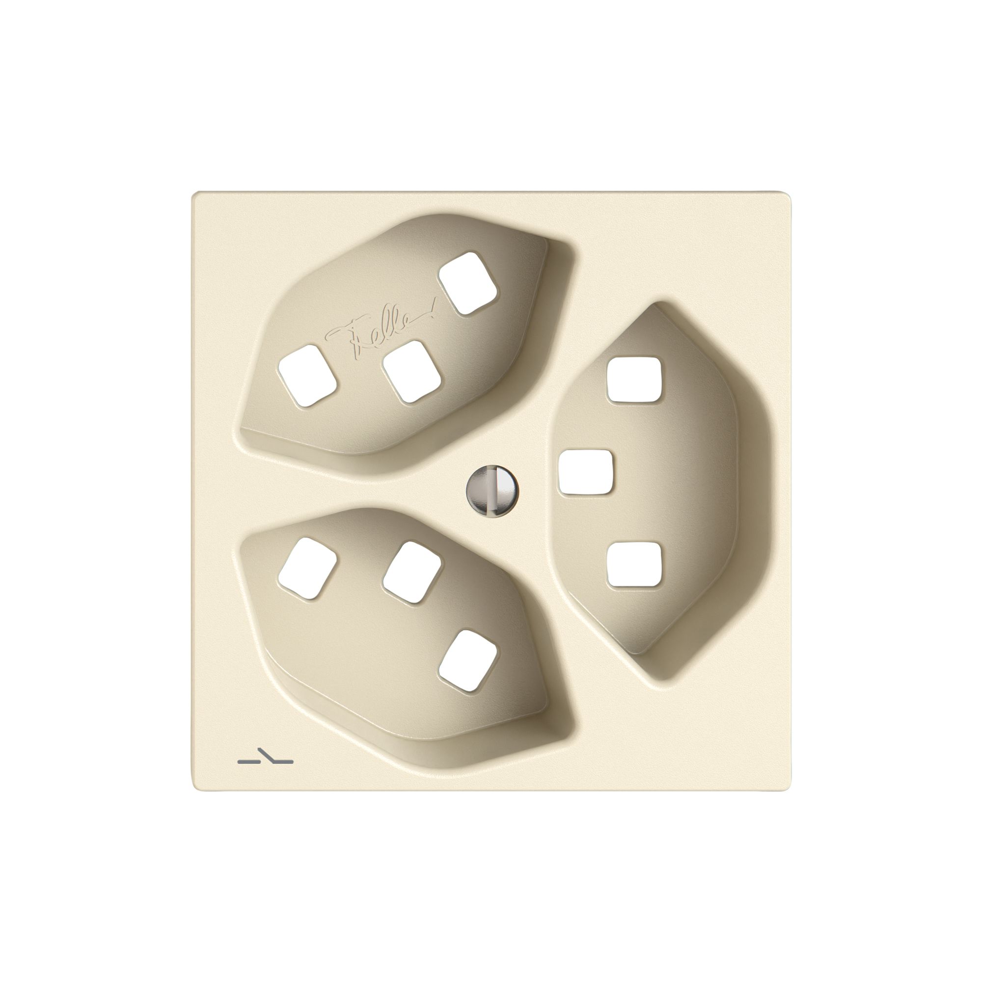 Kit di montaggio EDIZIO.liv SNAPFIX® per presa 3×T23 separata cr