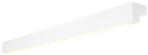 LED-Wandleuchte SLV L-LINE 120 19W 1650lm 3000K IP44 1200mm weiss