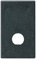 EB-Montageset Hager FLF3/5 1BNC/TNC schwarz