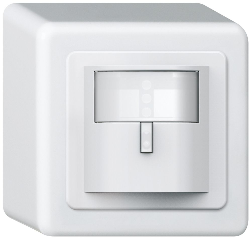 AP-Bewegungsmelder Hager basico Q 3-Draht weiss