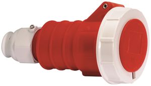 Kupplung CEE Bals 4P 32A 400V 6h rot IP67 vernickelt QC.TE-Plus