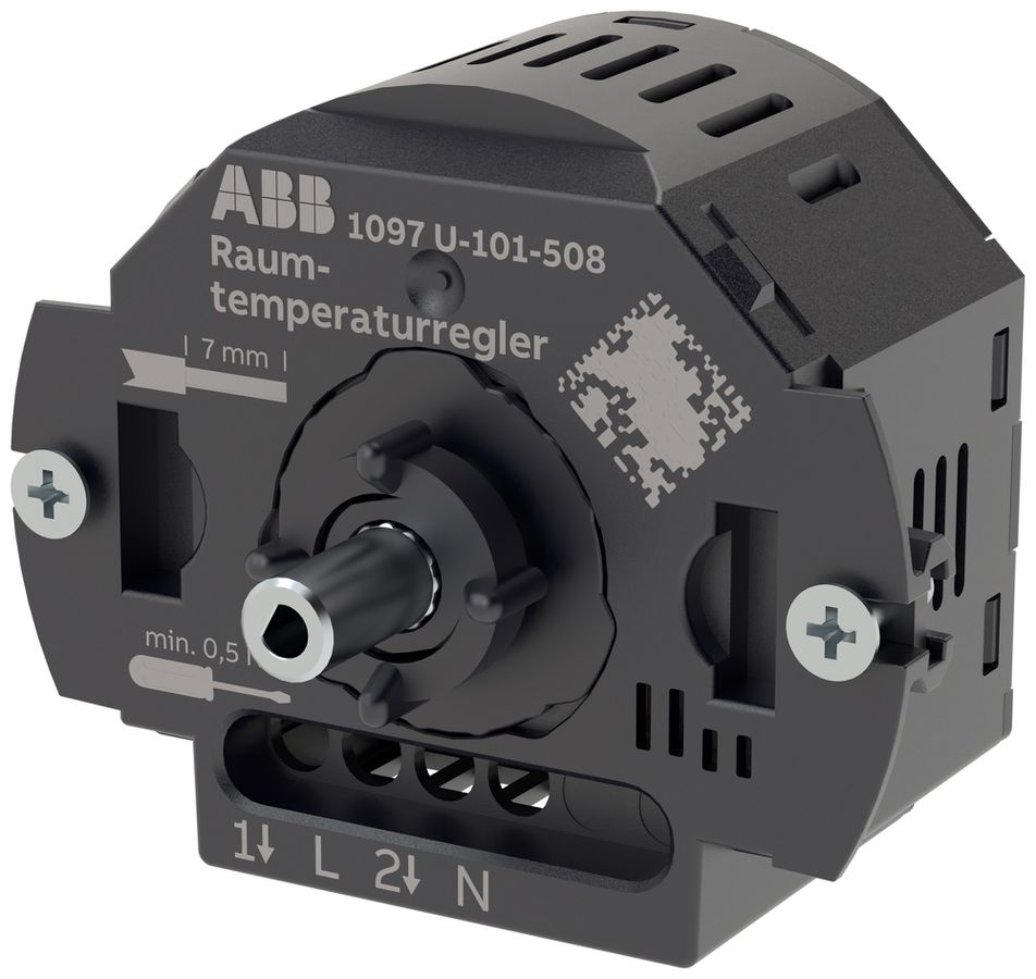 Raumthermostat ABB SIDUS GE-E heizen NO/NC 230VAC/10A 5…30°C