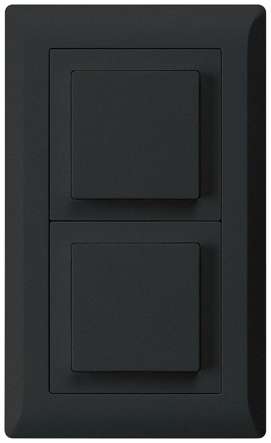 Combinaison ENC kallysto.line grd.I-I verticale 2×poussoir noir