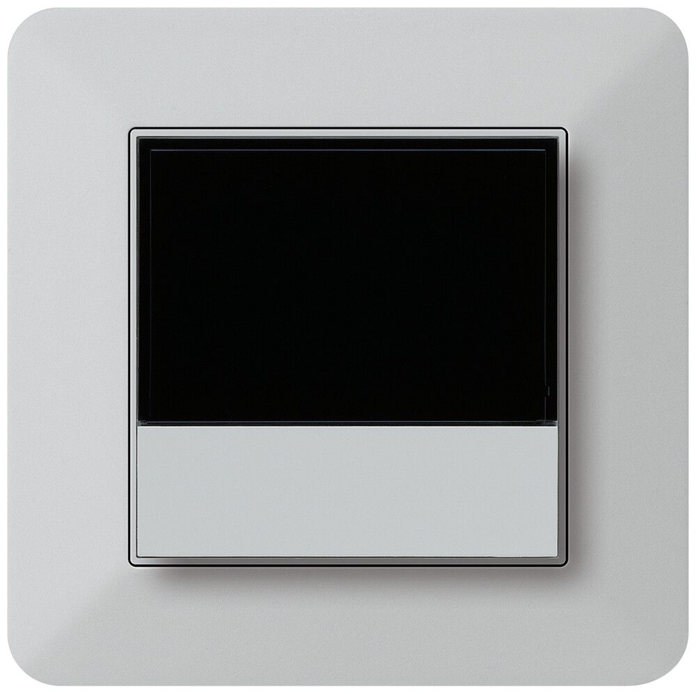 Termostato ambiente INC kallysto.trend KNX s/e-link grigio chiaro