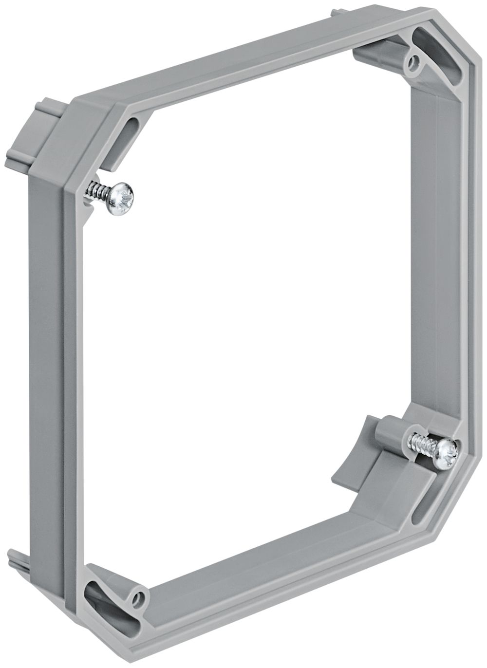Aufsatzrahmen HSB 115×115×15mm für Abzweigdose, halogenfrei